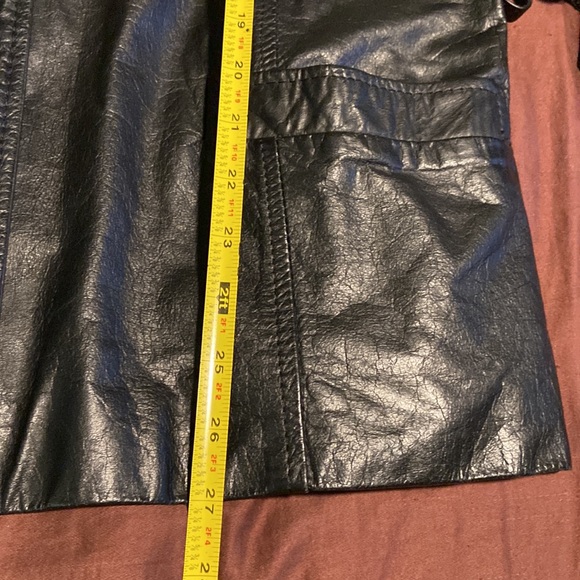 Leather Wrap Style Jacket by Body Exteriors Brand. - Picture 15 of 16